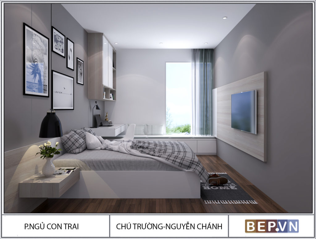 Mẫu thiết kế phòng ngủ hiện đại, độc đáo và sáng tạo cho con 8