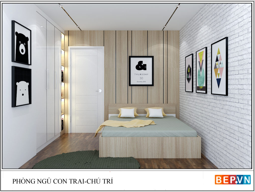 Mẫu thiết kế phòng ngủ hiện đại, độc đáo và sáng tạo cho con 16