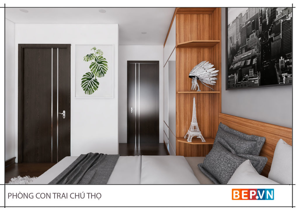 Mẫu thiết kế phòng ngủ hiện đại, độc đáo và sáng tạo cho con 15