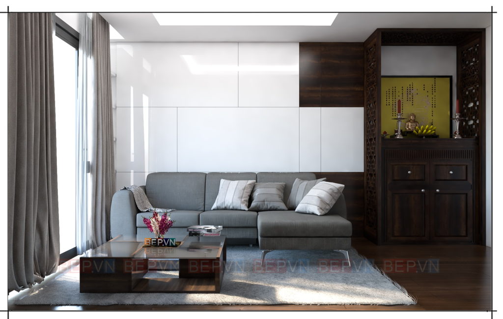 Thiết kế phòng thờ cho nhà chung cư