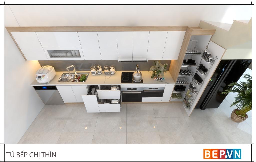 chất liệu tủ bếp giá rẻ phù hợp cho mọi phòng bếp gia đình