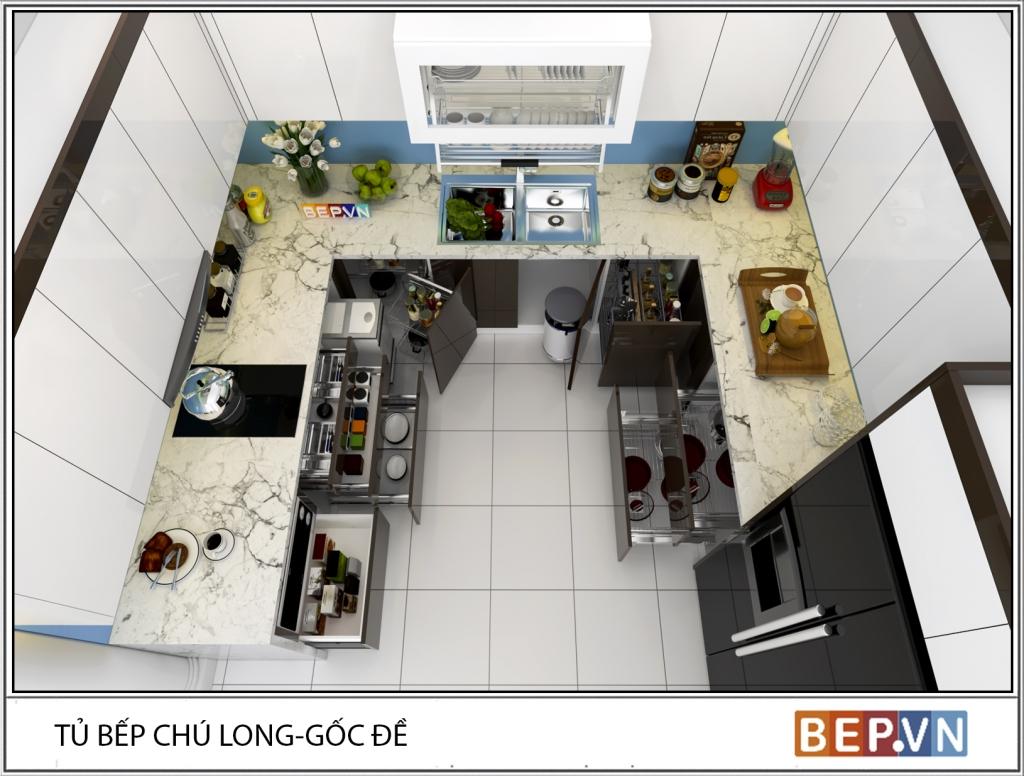 Phụ kiện tủ bếp công năng, hiện đại