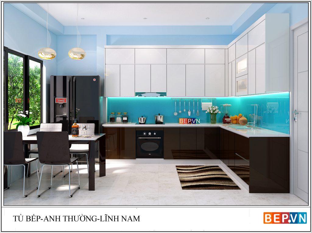 Lựa chọn tủ bếp gỗ phù hợp Lựa chọn giữa tủ bếp gỗ tự nhiên và công nghiệp
