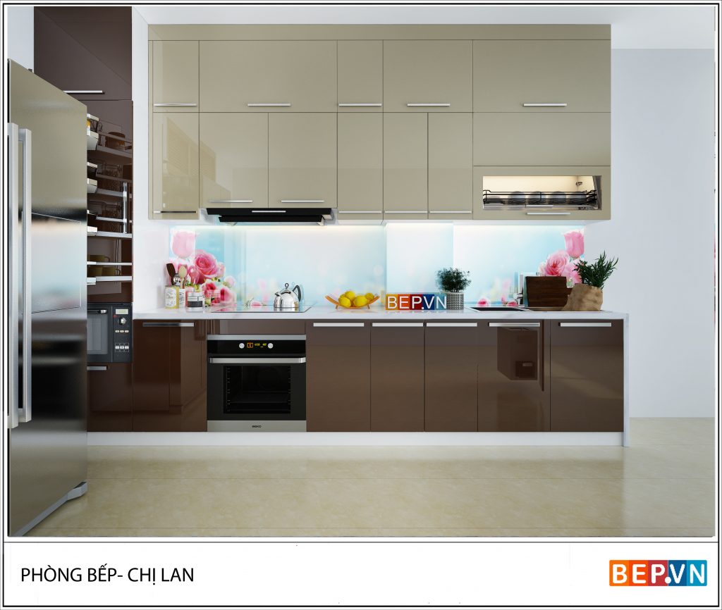 Thiết kế tủ bếp hiện đại khiến bạn muốn chi tiền
