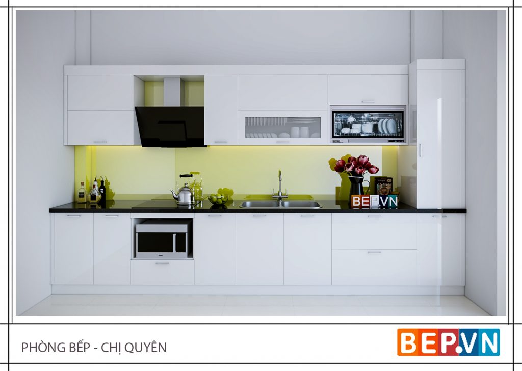 Thiết kế tủ bếp hiện đại khiến bạn muốn chi tiền