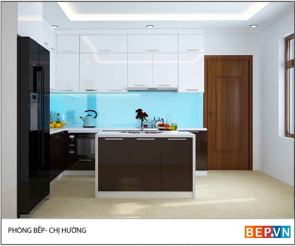 Thiết kế tủ bếp hiện đại khiến bạn muốn chi tiền