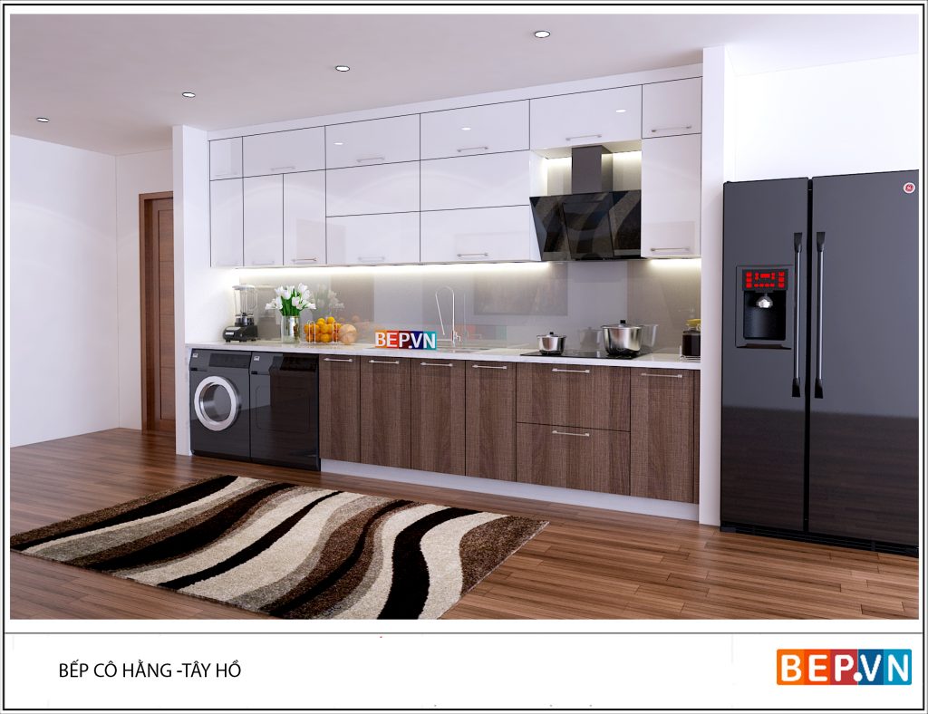 Thiết kế tủ bếp hiện đại khiến bạn muốn chi tiền