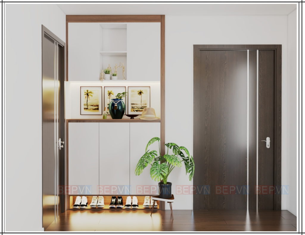 Điểm nhấn khi thiết kế tủ giầy thông minh