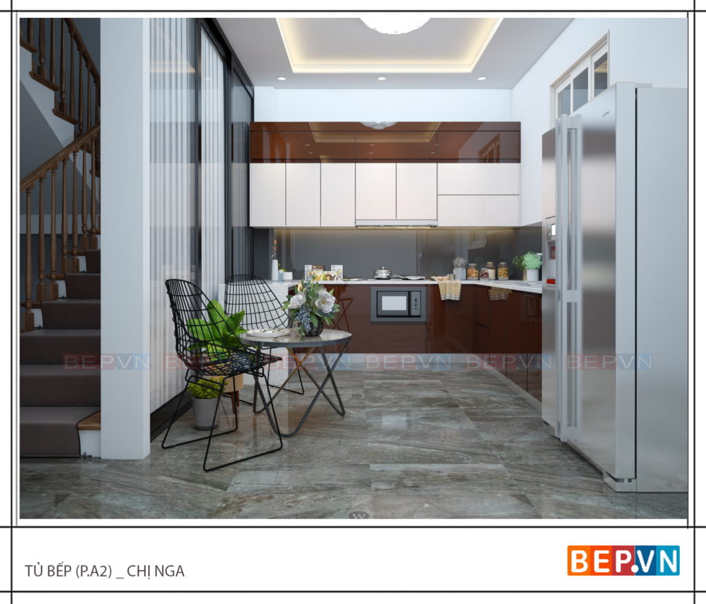 Phối màu cho thiết kế tủ bếp hoàn hảo