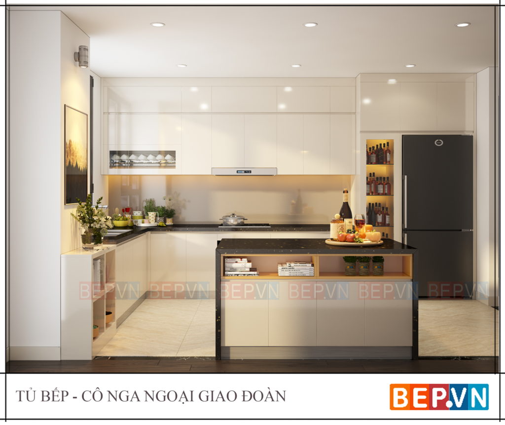 top 5 mẫu thiết kế tủ bếp hiện đại cho nhà chung cư