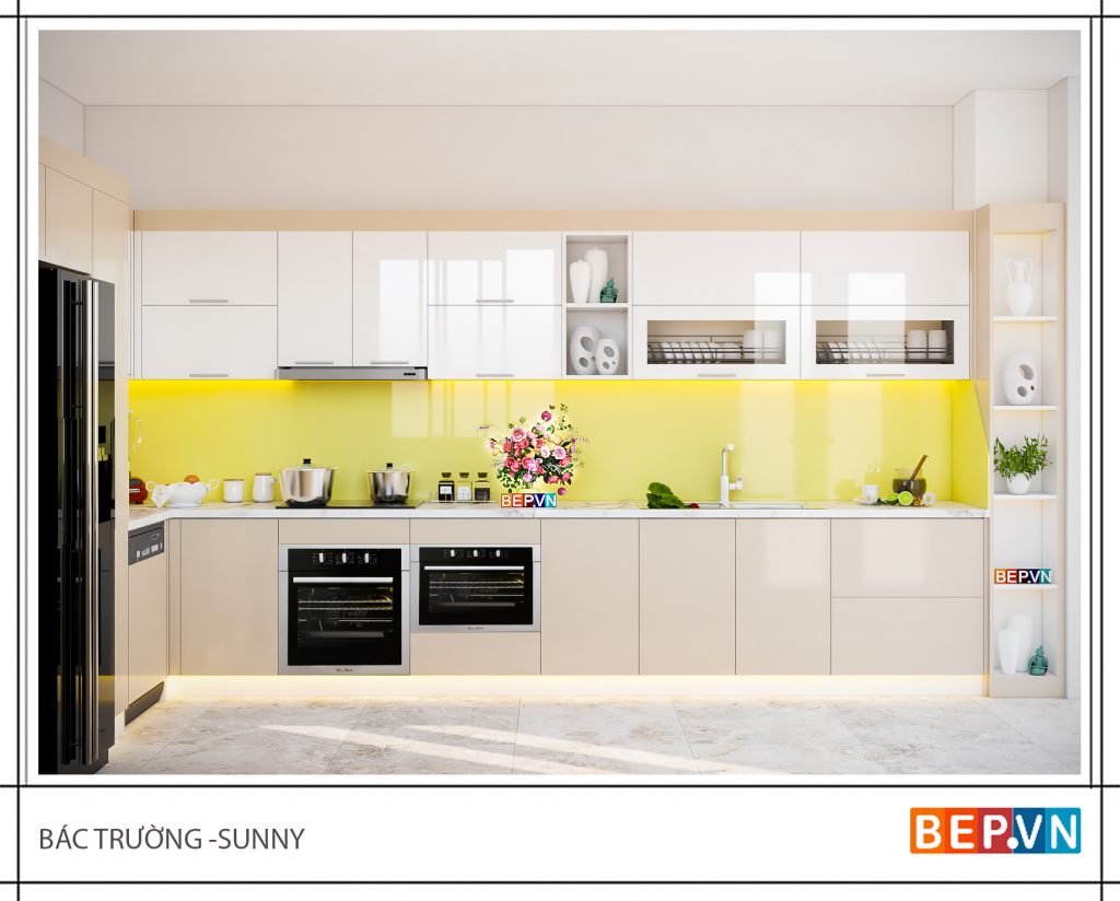 Tủ bếp Acrylic, tủ bếp giá rẻ mà chất không rẻ Tủ bếp Acrylic, tủ bếp giá rẻ mà chất không rẻ