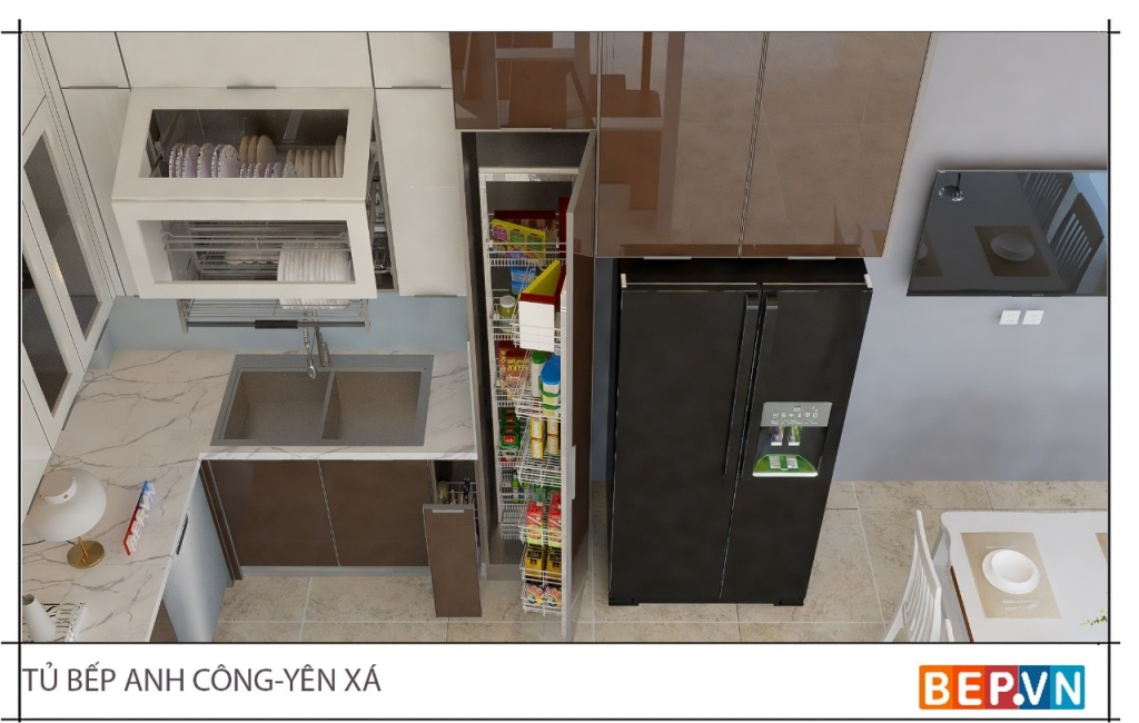 tủ bếp inox cao cấp bep.vn