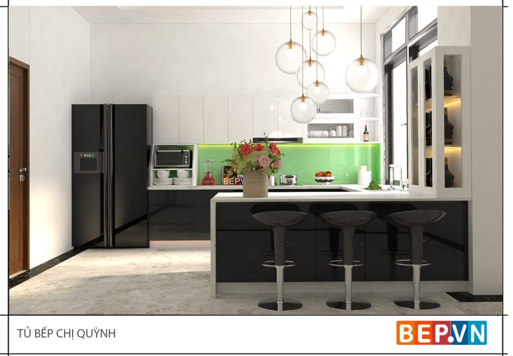 tủ bếp thông minh xu hướng nhà bếp hiện đại 2019