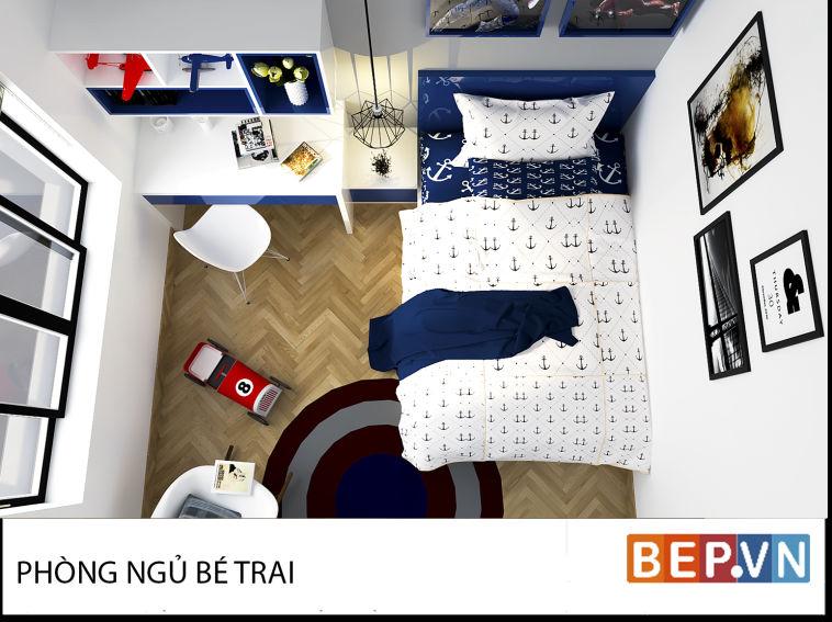 Thiết kế phòng ngủ chị Mai Thiết kế phòng ngủ chị Mai