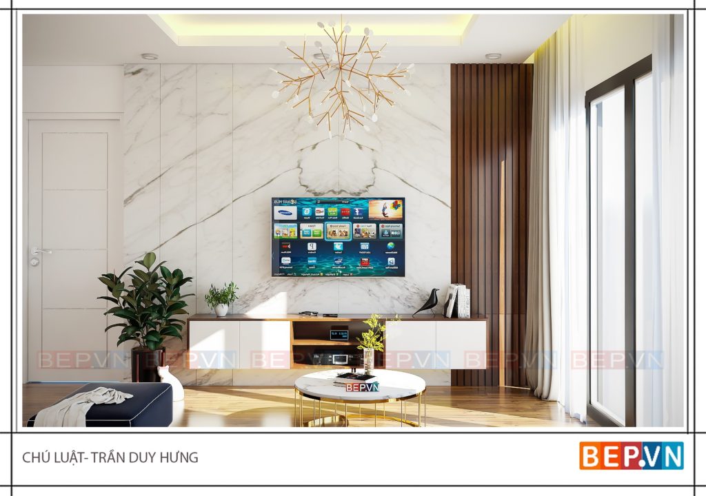 Tủ kệ tivi có thêm không gian lưu trữ cho phòng khách